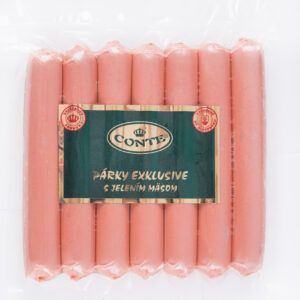 Párky Exclusive s jelením mäsom