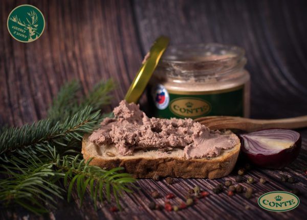 Paštéta s jelením mäsom a brusnicami 110g
