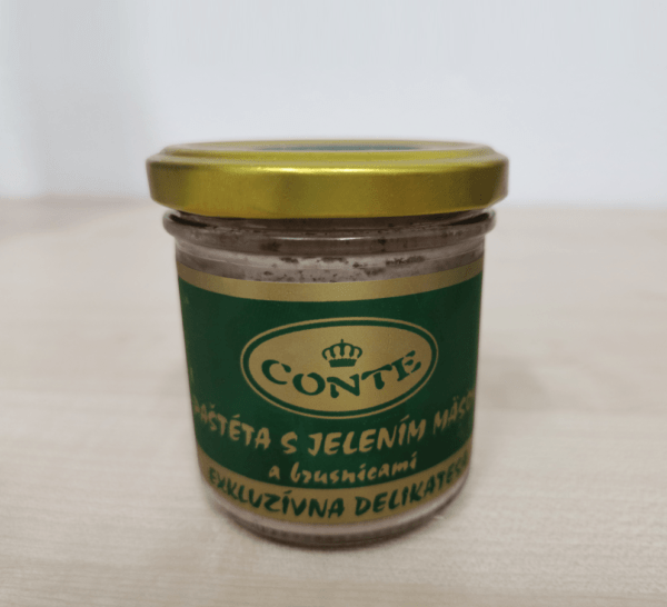 Paštéta s jelením mäsom a brusnicami 110g - Image 2